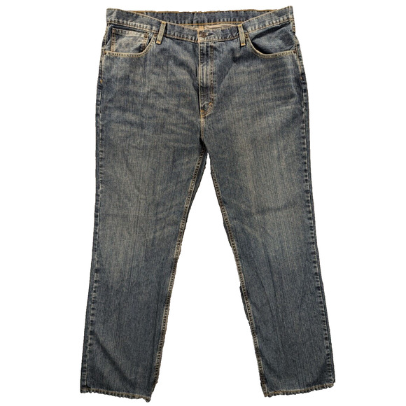 Levi's 559 Jeans 44x34 Men's Blue Medium Wash Relaxed Straight Leg 100% Cotton - Picture 1 of 10